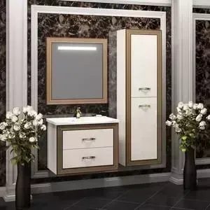 Мебель для ванной OPADIRIS Карат 100 белое золото