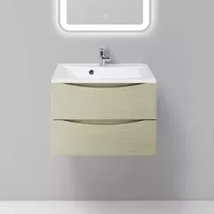 Тумба с раковиной BELBANGO с Marino 65 patinato turchese (MARINO-650-2C-SO-PT-P, BB650/450-LV-MR-PR)
