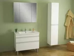 Мебель для ванной Dreja Grace 90 с ящиком, белый лак