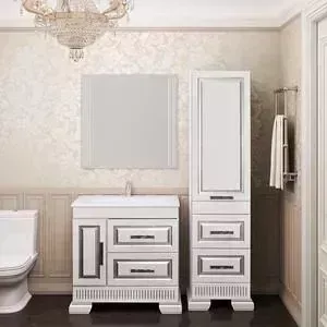 Мебель для ванной OPADIRIS Оникс 80 серебро