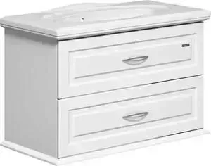 Тумба с раковиной EDELFORM с Меро 100x49 белая (1-658-00-GM100, 10.030.01000.001)