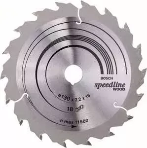 Диск пильный BOSCH 130х16мм 18зубьев Speedline Wood (2.608.640.775)