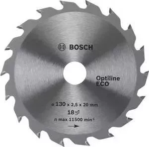 Диск пильный BOSCH 254х30мм 80зубьев Optiline Eco (2.608.641.796)