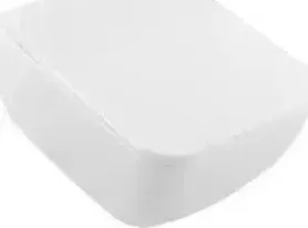 Унитаз подвесной Villeroy Boch безободковый Legato с тонким быстросъемным сиденьем микролифт (5663RS01)