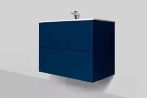 Тумба под раковину Am.Pm Spirit 2.0 80 глубокий синий (M70AFHX0802DM)