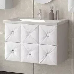Тумба с раковиной 1Marka с Marka One Avenir 75 белый (4604613325961)