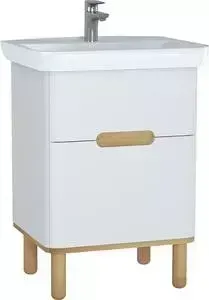 Тумба под раковину VITRA Sento 60 с двумя ящиками (60822)