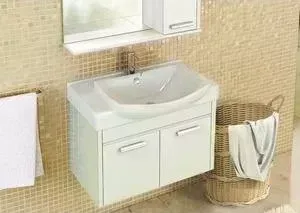 Тумба с раковиной Comforty с Киото 75П белый глянец (4136266)