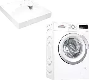 Стиральная машина BOSCH с раковиной Serie 6 WLL24266OE, Эстет Lea 60