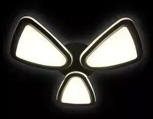 Управляемый светодиодный светильник Ambrella light FG1010/3 WH/SL 204W D770