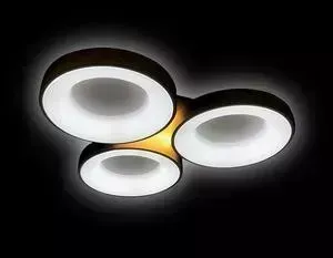 Управляемый светодиодный светильник Ambrella light FG2071 WH 144W+10W D750*700