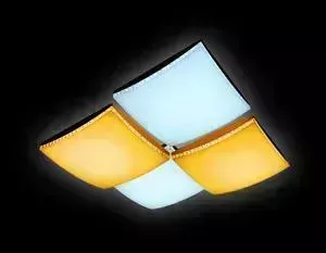 Управляемый светодиодный светильник Ambrella light FP2324 WH 128W D480*480