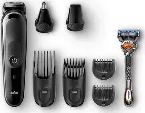 Триммер BRAUN MGK5060 + бритва Gillette