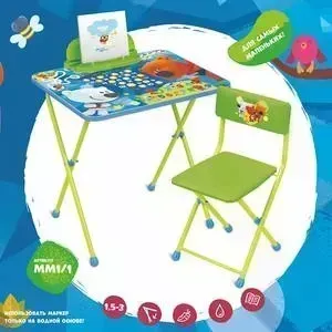 Набор мебели НИКА стол+стол Ми-ми-мишки от 1,5 до 3 лет ММ1/1