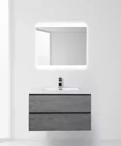 Мебель для ванной BELBANGO Luce 90x50 Stucco Cemento