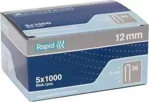 Скобы для степлера RAPID 12мм тип 36 5000шт Diverging Points (11885110)