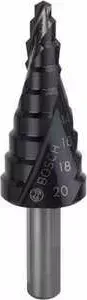 Сверло ступенчатое BOSCH 4.0-20мм 9 ступеней HSS-AlTiN (2.608.588.066)
