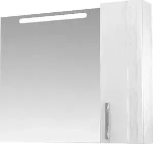 Зеркальный шкаф TRITON Кристи 100 белый R (Щ0000006625)