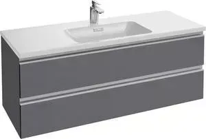 Тумба с раковиной JACOB DELAFON с Vox 120x46x45.2 см, серый антрацит (EB2021-RA-442, EXAB112-Z-00)