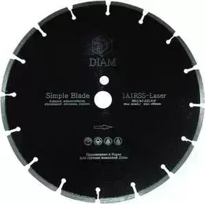Диск алмазный Diam 500х25.4мм Simple Blade (000153)