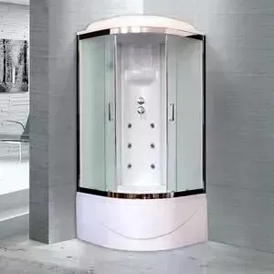 Душевая кабина Royal Bath BK3 90х90х217 стекло белое/шиншилла (RB90BK3-WC-CH)