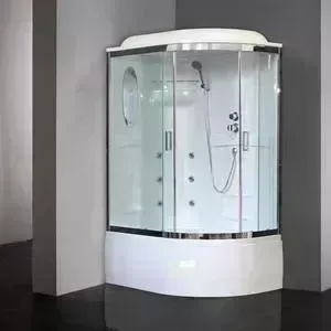 Душевая кабина Royal Bath BK2 120х80х217 стекло прозрачное, левая (RB8120BK2-T-CH-L)