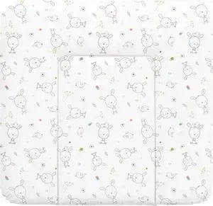 Пеленальный матрас Ceba Baby 70x75 см мягкий на комод W-144(W-144-903-100 Dream Roll-over white) (123840)