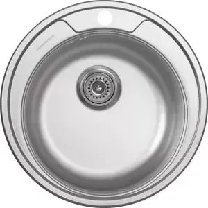 Мойка кухонная ZIGMUND SHTAIN Kreis 480.8 linen с сифоном (4250055638253)