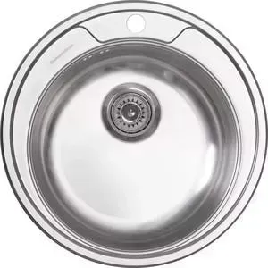 Мойка кухонная ZIGMUND SHTAIN Kreis 480.8 polished с сифоном (4250055637973)