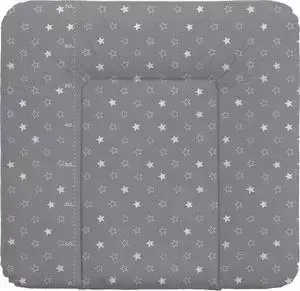 Матрац пеленальный Ceba Baby 70*75 см мягкий на комод Stars grey W-144-066-260