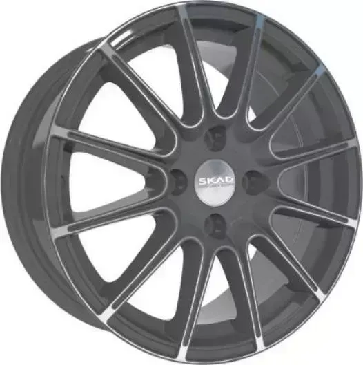 Диск автомобильный СКАД Le-Mans 7X16/5X114.3 ET40 D67.1 графит