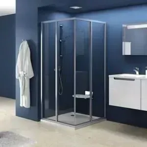 Дверь душевого уголка RAVAK Supernova SRV2-S 90x185 см, стекло матовое Грапе, профиль сатин (14V70U02ZG)