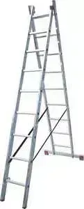 Лестница двухсекционная ЗУБР 2х9 ступеней (38821-09)