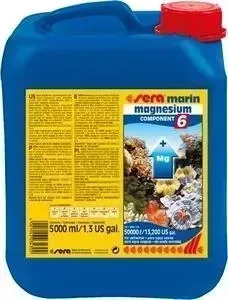 Препарат SERA MARINE MAGNESIUM COMPONENT 6 насыщение воды магнием для морских аквариумов 5л