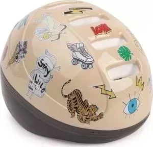 Шлем HAPPY BABY защитный STONEHEAD размер S BEIGE 50003