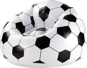 Мяч футбольный BESTWAY Надувное кресло 75010 BW Beanless Soccer Ball Chair 114х112х71