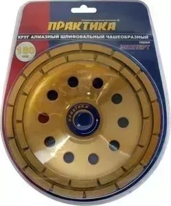 Чашка алмазная шлифовальная ПРАКТИКА 2 - ряда 180х22 мм (030 - 962)