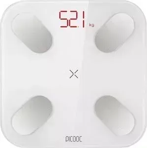 Умные весы Picooc Mini (Bluetooth, 26х26 см), белый