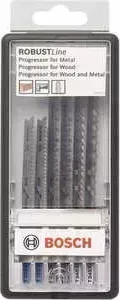 Набор пилок для лобзика BOSCH 6шт T318AF/T318BF/T345XF Robust Line Metal Profile (2.607.010.573)