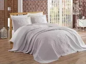 Покрывало Hobby home collection Евро + наволочки Londis лиловый