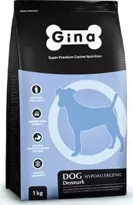 Сухой корм Gina Denmark DOG Hypoallergenic гиппоалергенный с уткой и рисом для взрослых собак 18кг (080118.2)