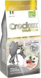 Сухой корм Crockex Wellness Adult Mini Chicken Meat Vegetables Fructs с курицей и рисом для собак мелких пород 2кг (MCF2702)