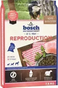 Сухой корм BOSCH Reproduction для беременных и ящих собак 7,5кг