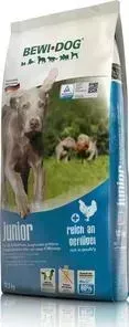 Сухой корм Bewi Dog Junior rich in Poultry с птицей для молодых собак крупных пород с 4-х месяцев 12,5кг (509125)
