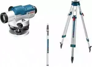 Нивелир оптический BOSCH GOL 20 + BT160 + рейка GR500 (0.601.068.402)