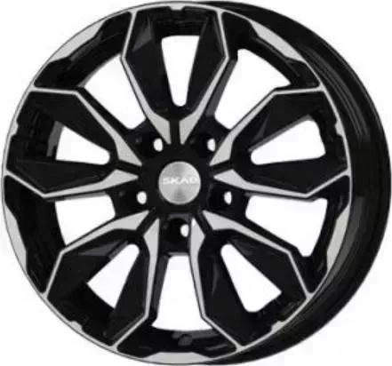 Диск автомобильный СКАД СОЧИ 6X16/5X114.3 ET43 D67.1 Алмаз