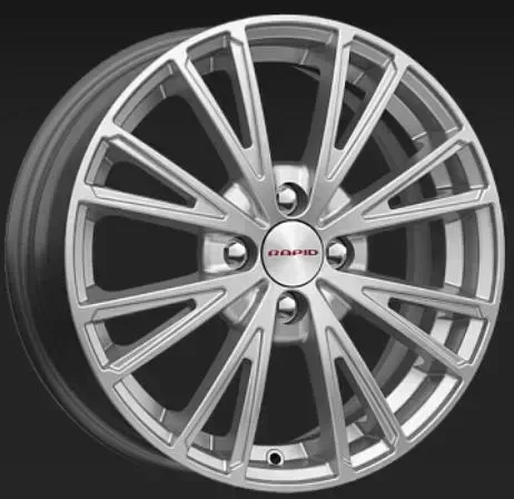 Диск автомобильный RAPID Меандр-оригинал -(КС879) 6X16/4X100 ET41 D60.1 алмаз-черный-SK