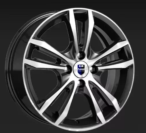 Диск автомобильный RAPID Samara-оригинал-(КС866) 6X16/4X100 ET41 D60.1 алмаз-черный-SK