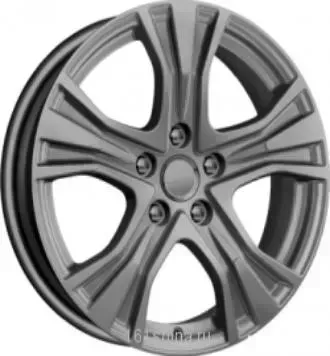 Диск автомобильный КиКРеплика КС673 КиК 7X17/5X114.3 ET40 D66.1 дарк-платинум