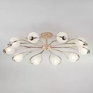 Потолочная люстра EUROSVET 70089/10 золото